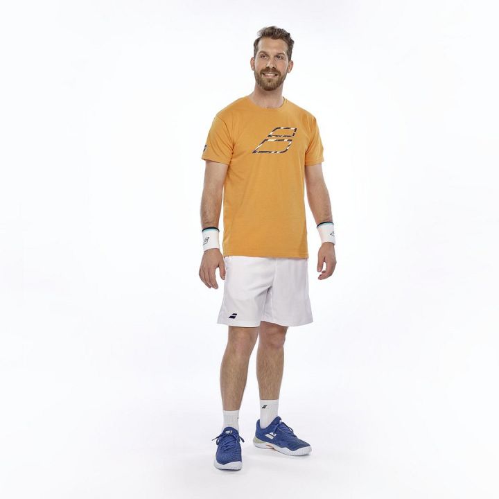 Babolat Exercise Big Flag Tee Autumn Glory